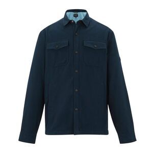 Regatta Mens Spennith Plain Shirt Jacket / Navy/Dusky Blue